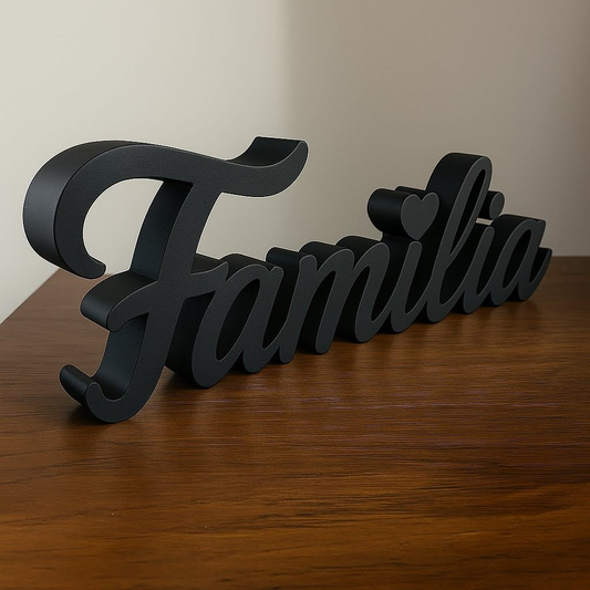 Custom 3D Word Name Sign – Premium Table Decor